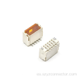 Conector hembra de clavija vertical 10068 (pequeño)